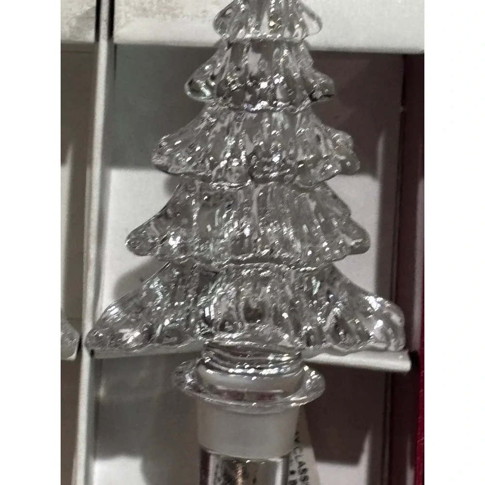 Mikasa crystal bottle